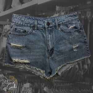 BDG High Rise Dree Cheeky Shorts - Size 28